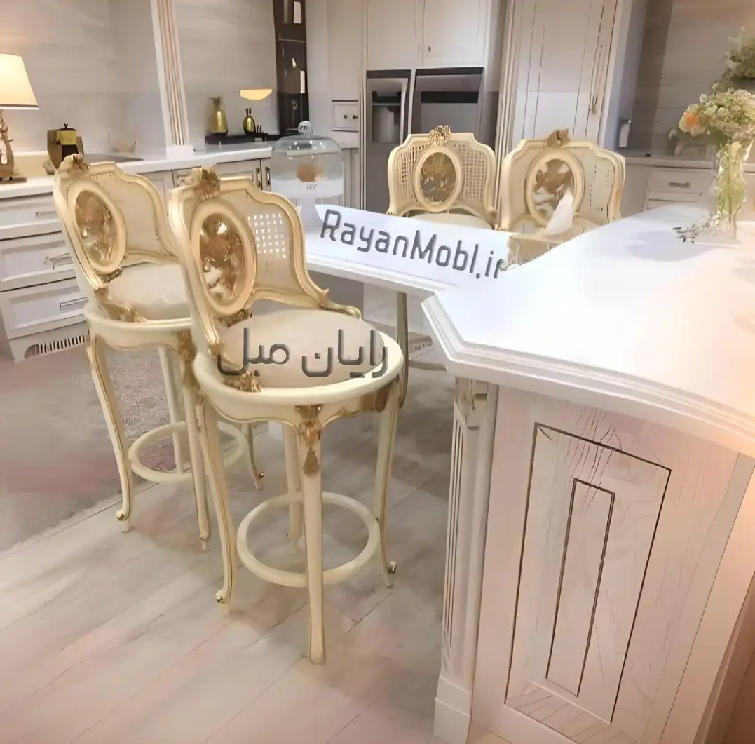 صندلی اپن چوبی حصیری